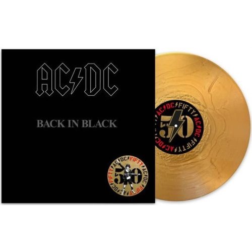 AC/DC - BACK IN BLACK (50TH ANNIVERSARY, COLORED)