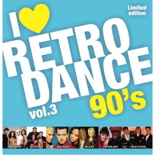 I Love Retro Dance 90's vol.3.