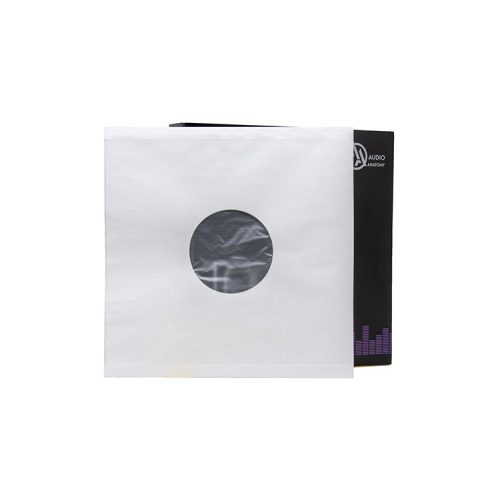 AUDIO ANATOMY - 12" DELUXE AUDIOPHILE ANTISTATIC VINYL BELSO BORÍTÓ FEHÉR - 1db