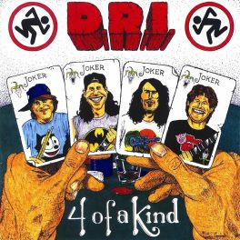 D.R.I. – 4 Of A Kind (Red & Black Mixed)