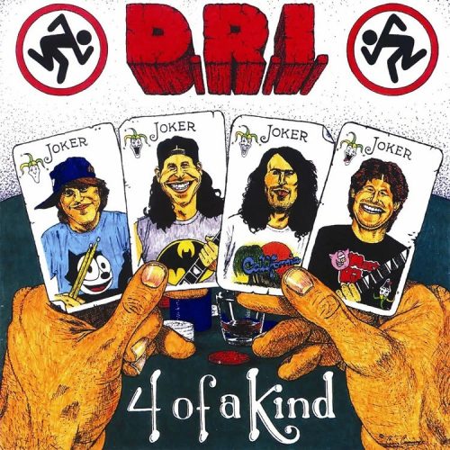D.R.I. – 4 Of A Kind (Red & Black Mixed)